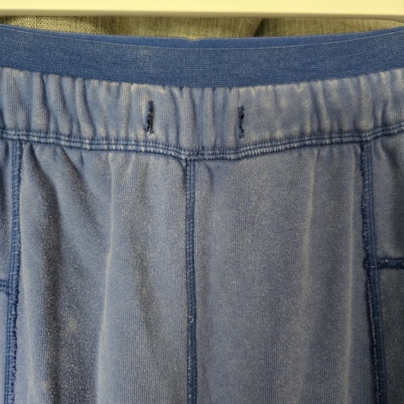 Free People Movement Blue Elastic Waist Sweatpants Size Small - Picture 4 of 6